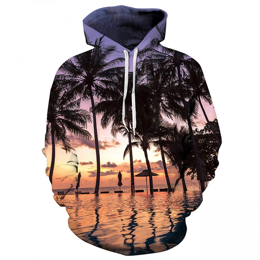 Sublimation Fleece Hoodie